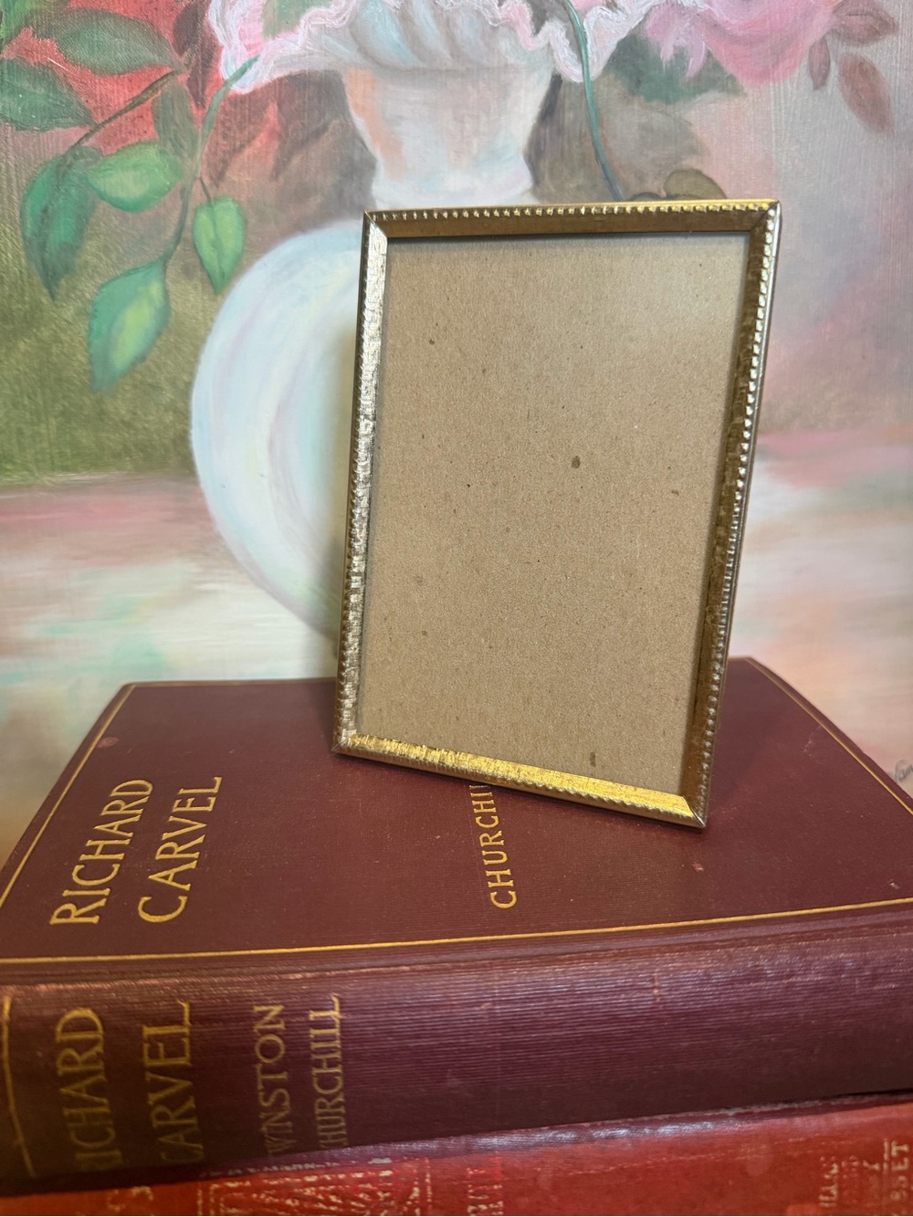 4x3 Brass picture frame